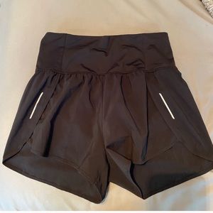 High waisted workout shorts